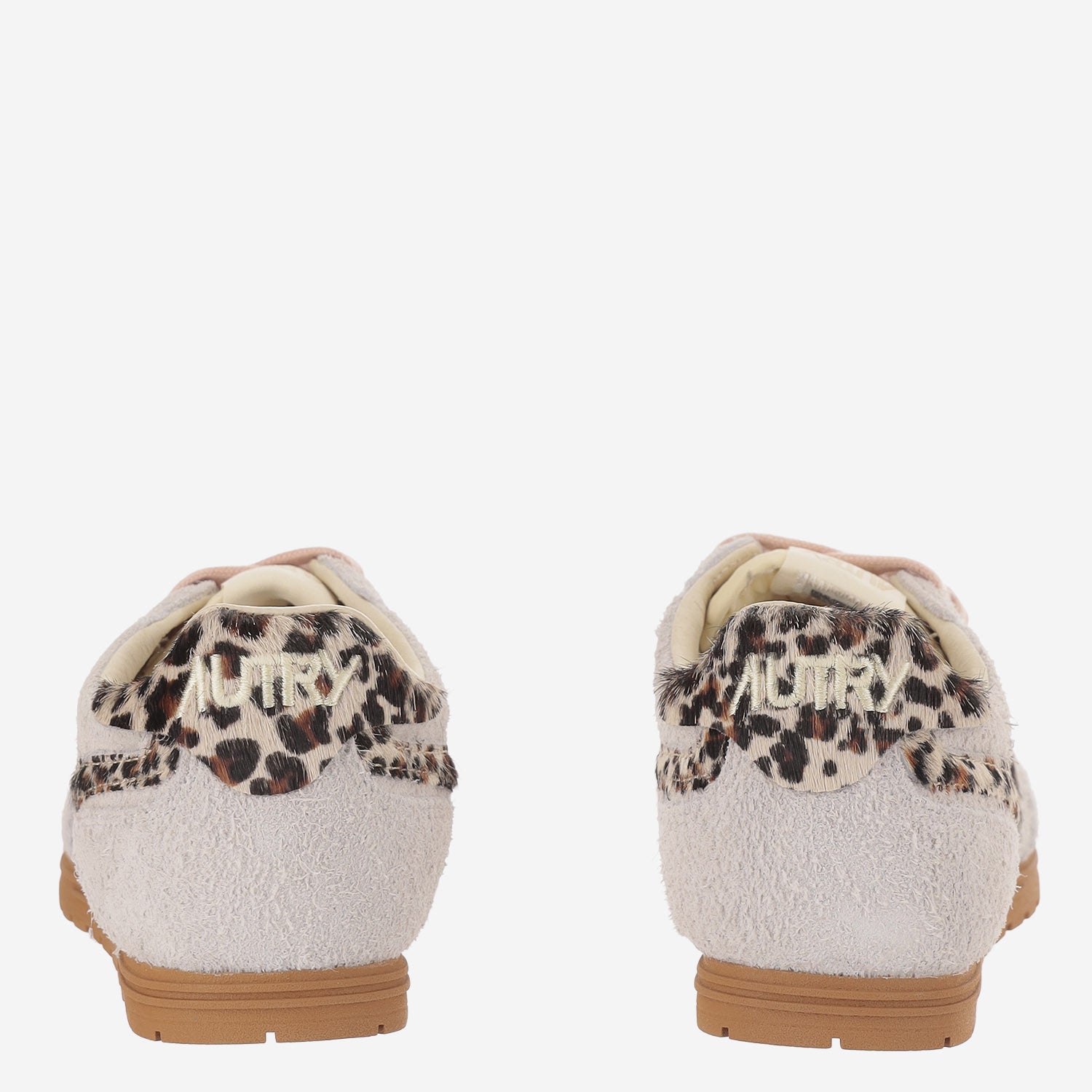 SNEAKERS WINDSPIN IN SUEDE WSLWYE01 SUEDEPONYWHTLEO AUTRY 