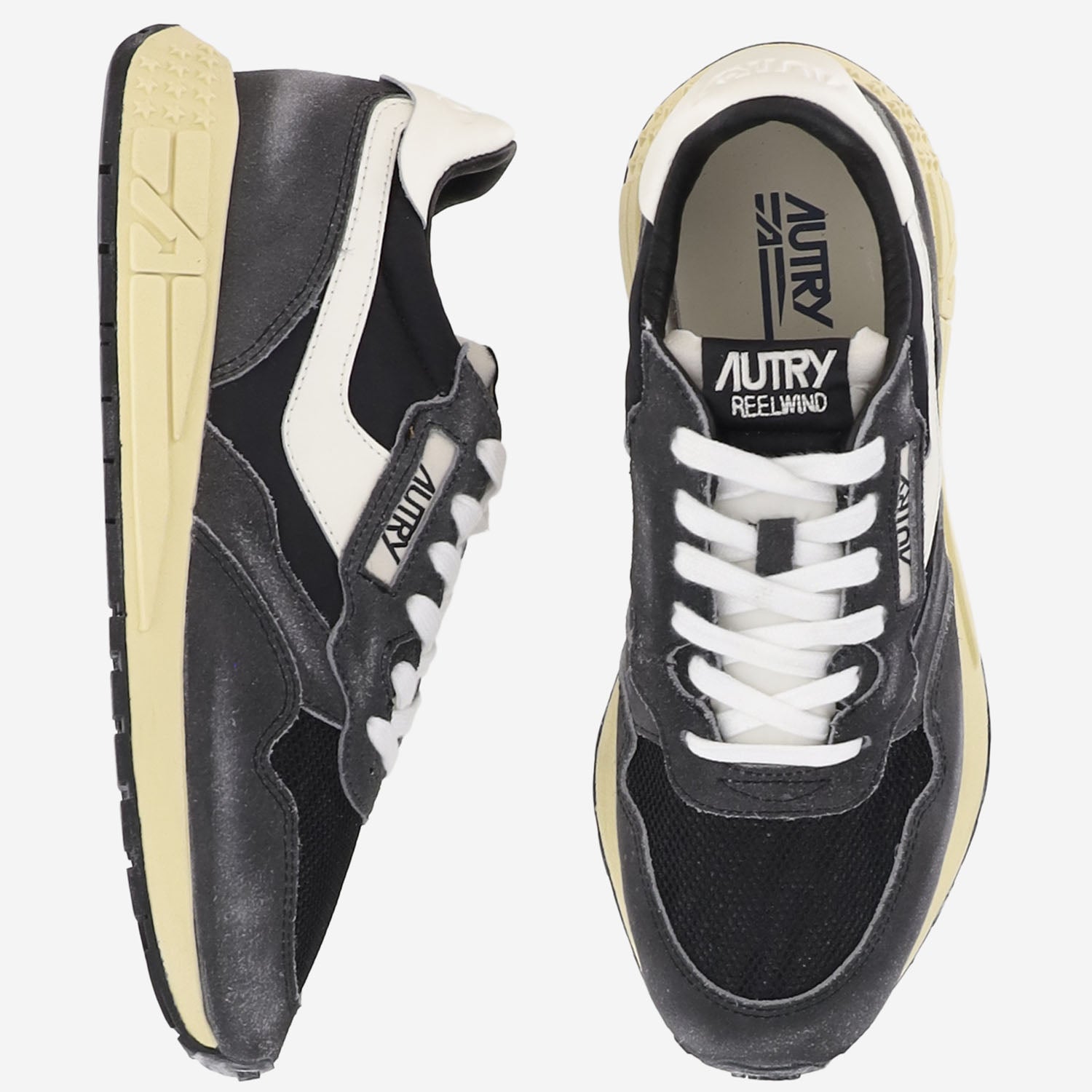 SNEAKERS REELWIND WWLMGQ07 SUESUGARNYLBLKMARSH AUTRY 