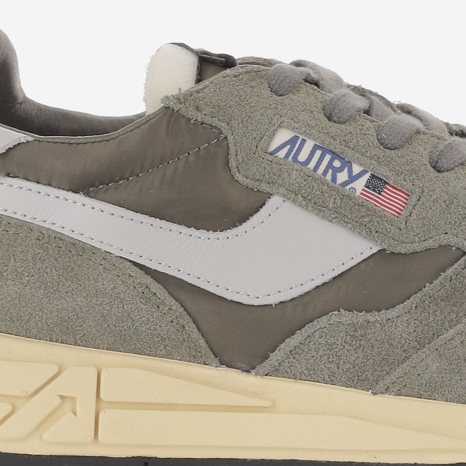 SNEAKERS REELWIND LOW WWLMUT52 SUEDENETOLIVHARBMIST AUTRY 