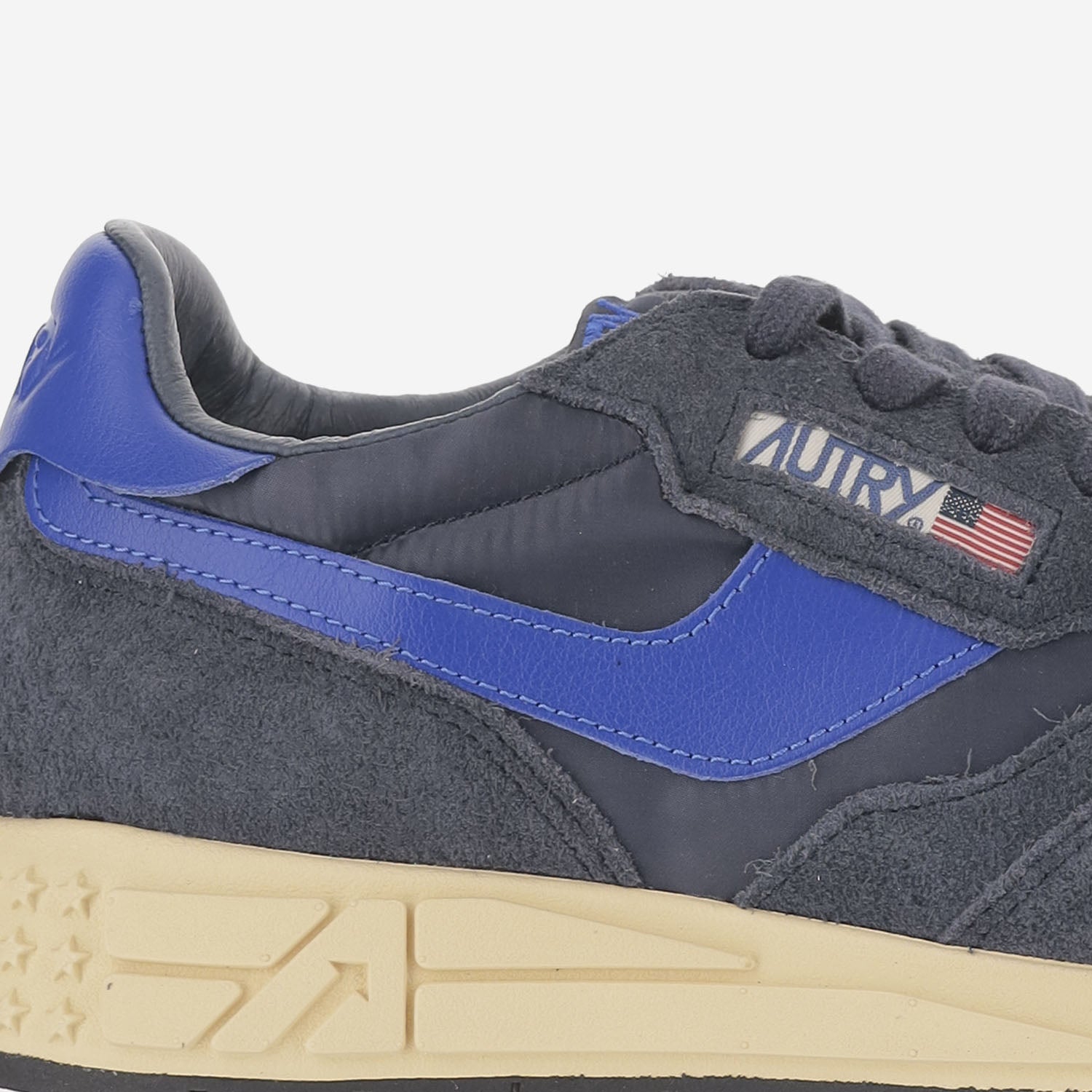 SNEAKERS REELWIND LOW WWLMUT59 SUEDENETSPBLULAPIS AUTRY 