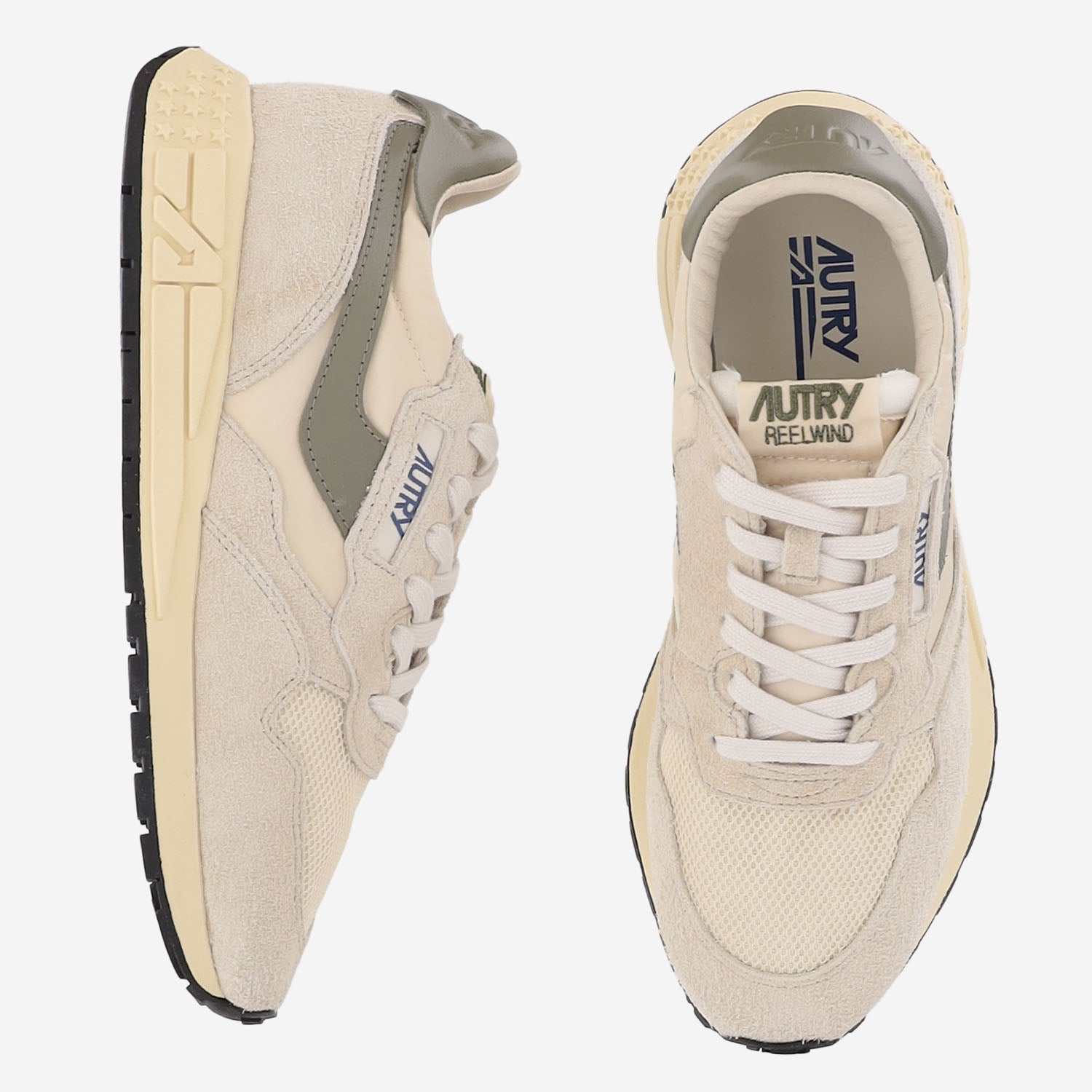 SNEAKERS REELWIND WWLMUT62 SUEDENETECRUCOVGRN AUTRY 