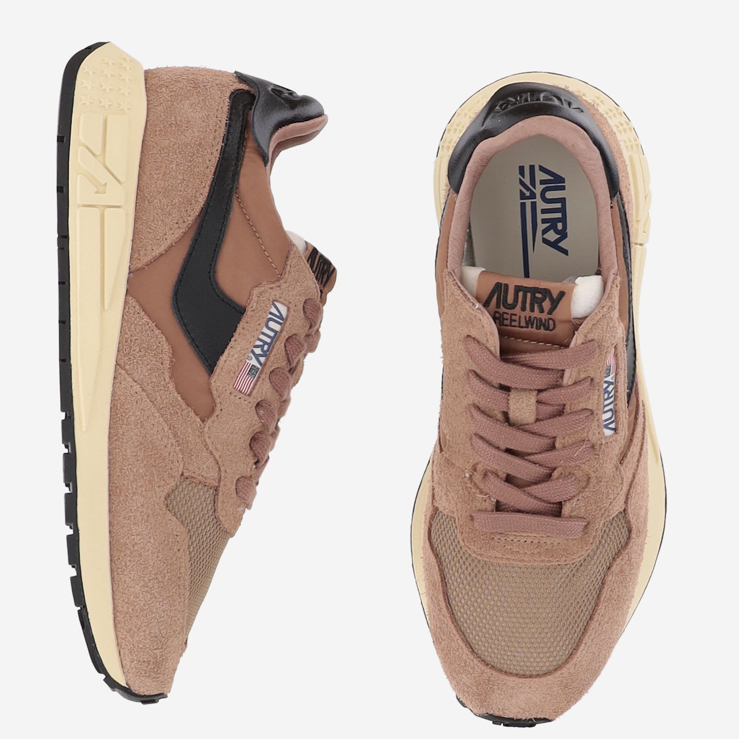 SNEAKERS REELWIND WWLWUT54 SUEDENETMOCHABLK AUTRY 