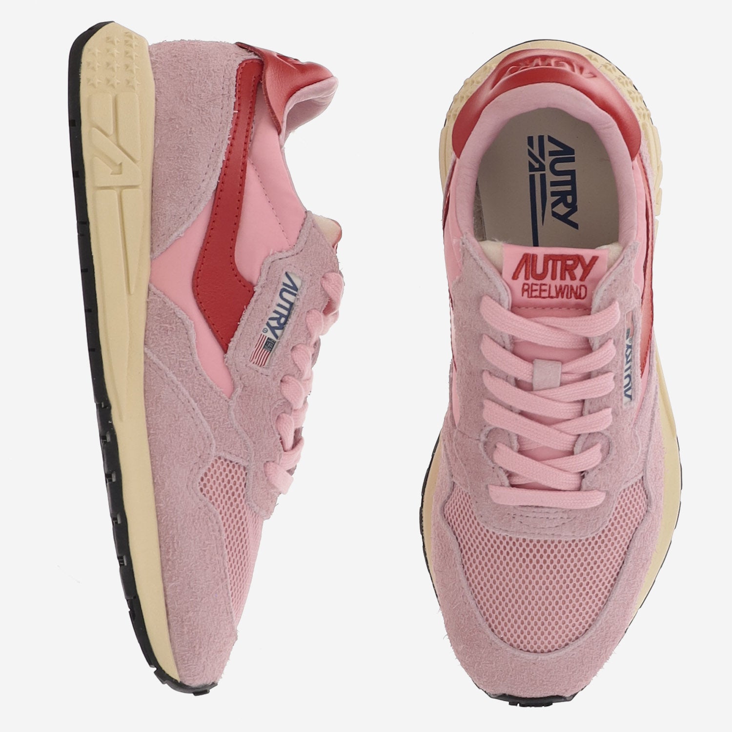 SNEAKERS REELWIND WWLWUT57 SUEDEETPKCHERFLAME AUTRY 