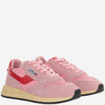 SNEAKERS REELWIND LOW KWLKUT57 SUEDENETPKCHERFLAME AUTRY KIDS 