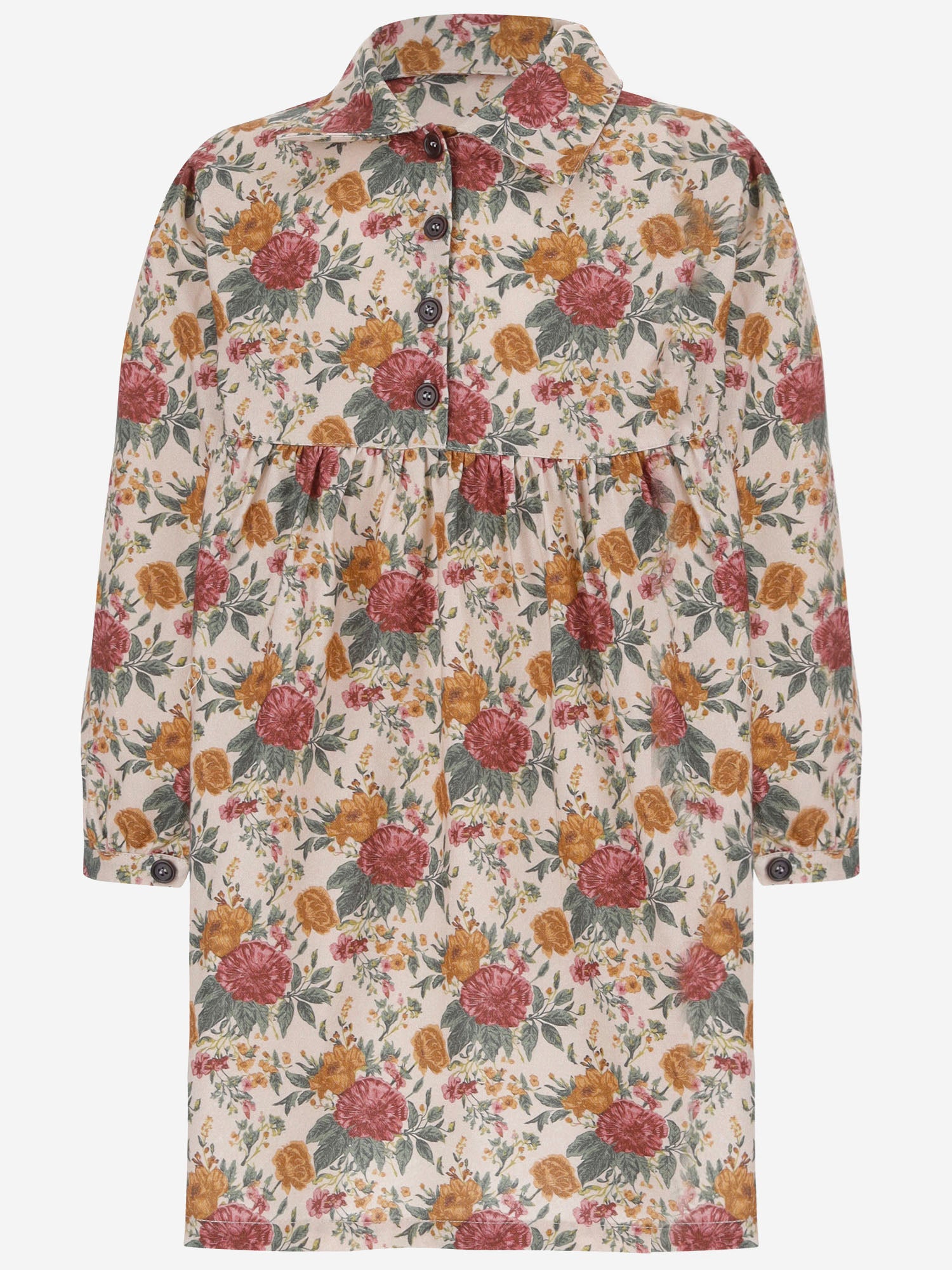 Abito floreale in cotone 01648004 395 BABE & TESS KIDS 