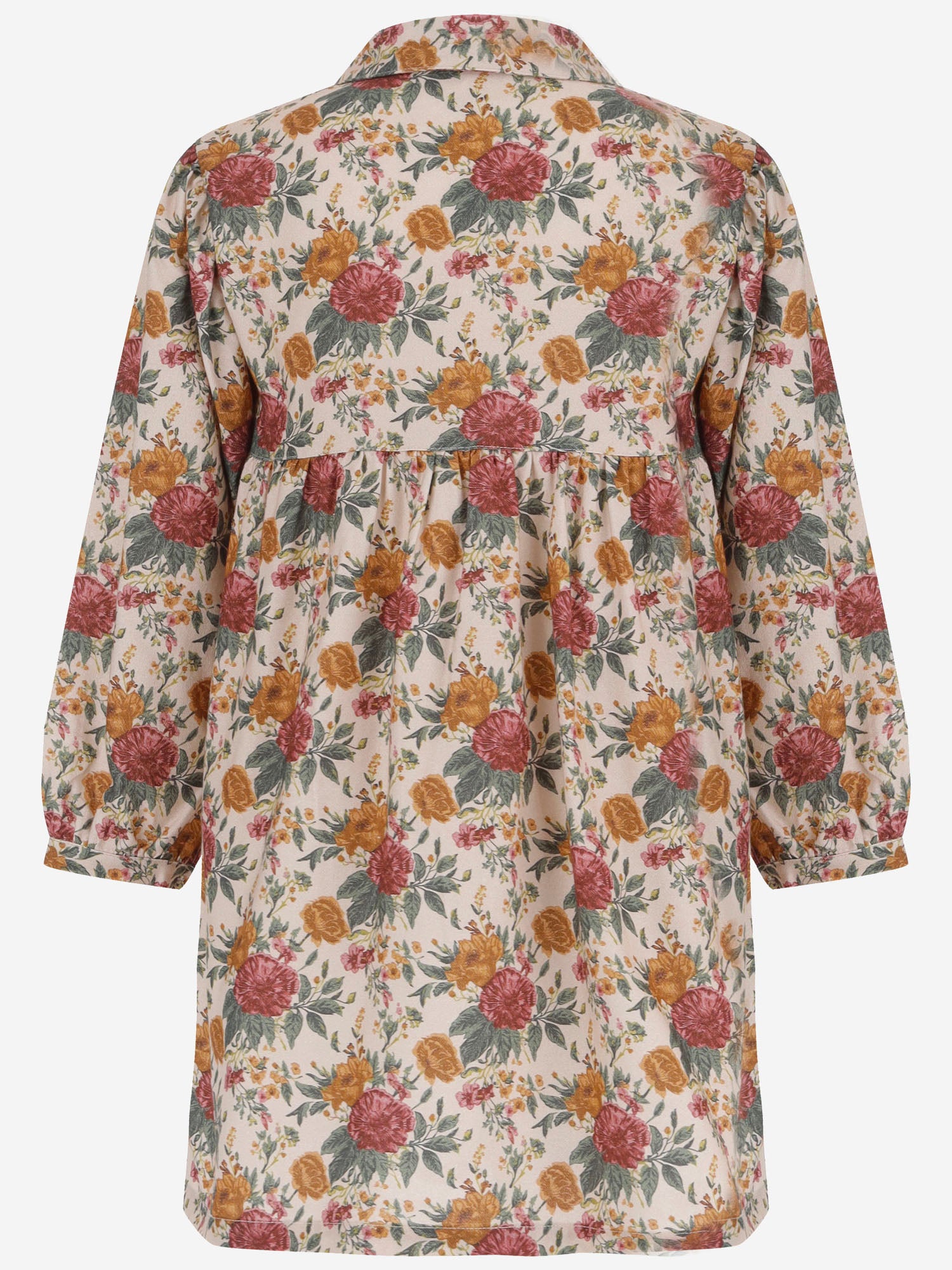 Abito floreale in cotone 01648004 395 BABE & TESS KIDS 