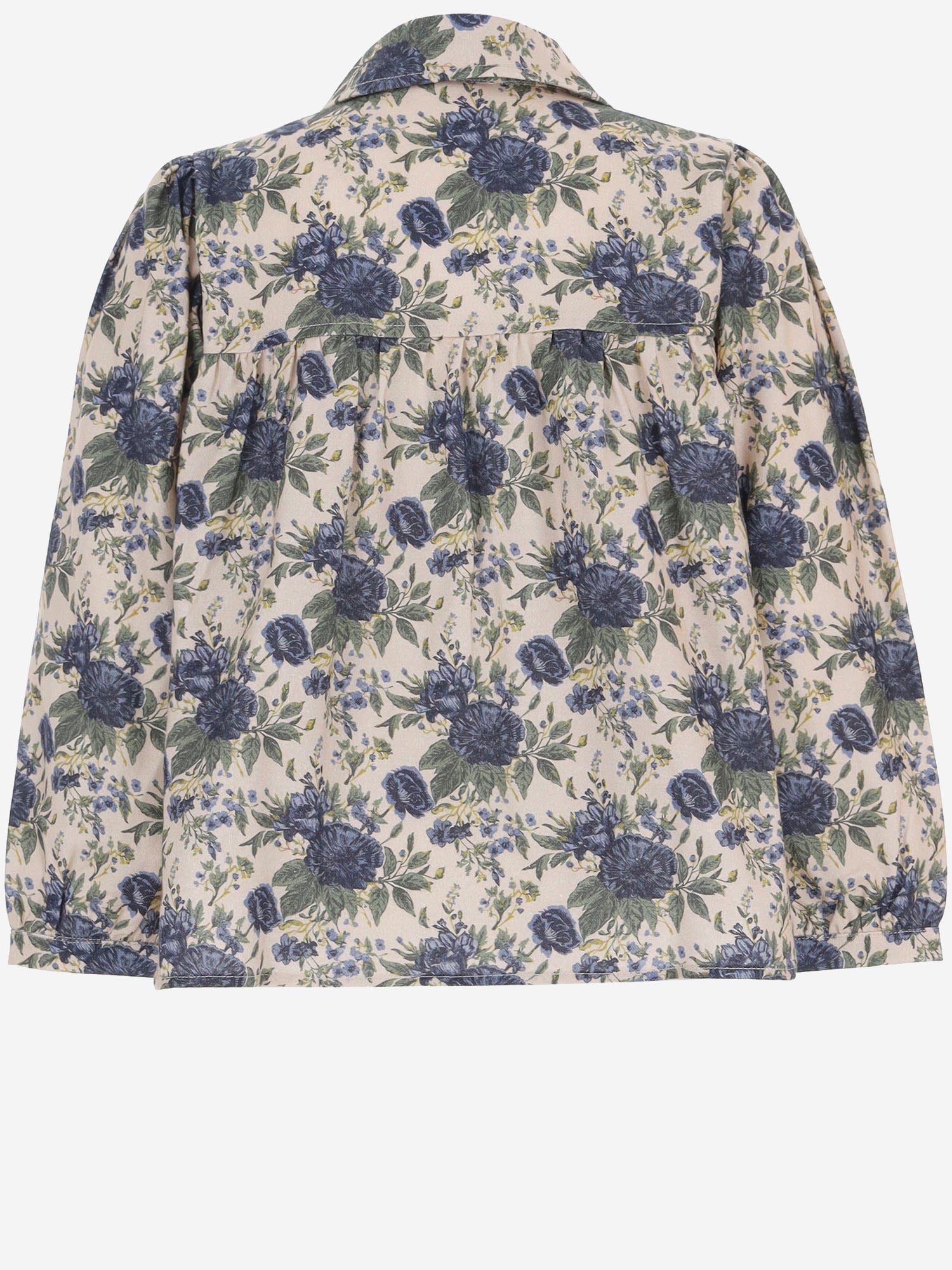 Camicia floreale in cotone 03648033 144 BABE & TESS KIDS 