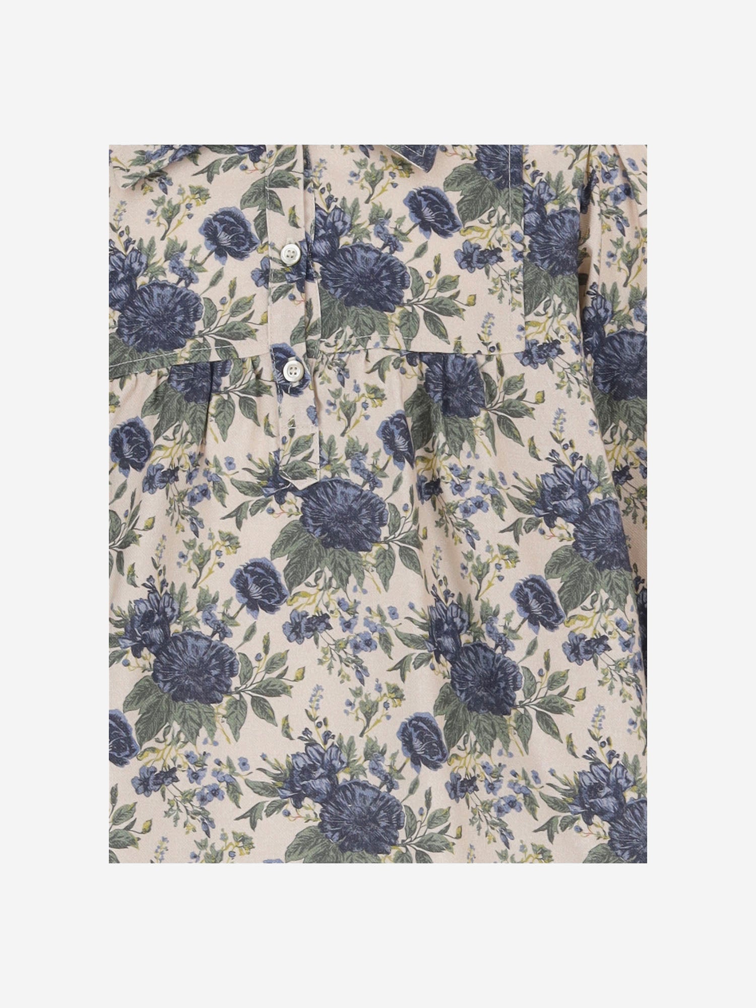 Camicia floreale in cotone 03648033 144 BABE & TESS KIDS 