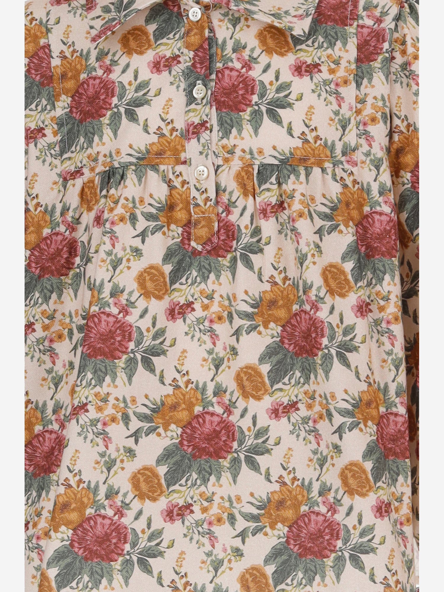 Camicia floreale in cotone 03648033 395 BABE & TESS KIDS 