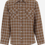 CAMICIA IN MISTO COTONE CON MOTIVO A QUADRI 03648089 056 BABE & TESS KIDS 