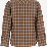 CAMICIA IN MISTO COTONE CON MOTIVO A QUADRI 03648089 056 BABE & TESS KIDS 