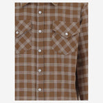 CAMICIA IN MISTO COTONE CON MOTIVO A QUADRI 03648089 056 BABE & TESS KIDS 