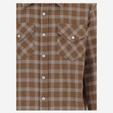 CAMICIA IN MISTO COTONE CON MOTIVO A QUADRI 03648089 056 BABE & TESS KIDS 