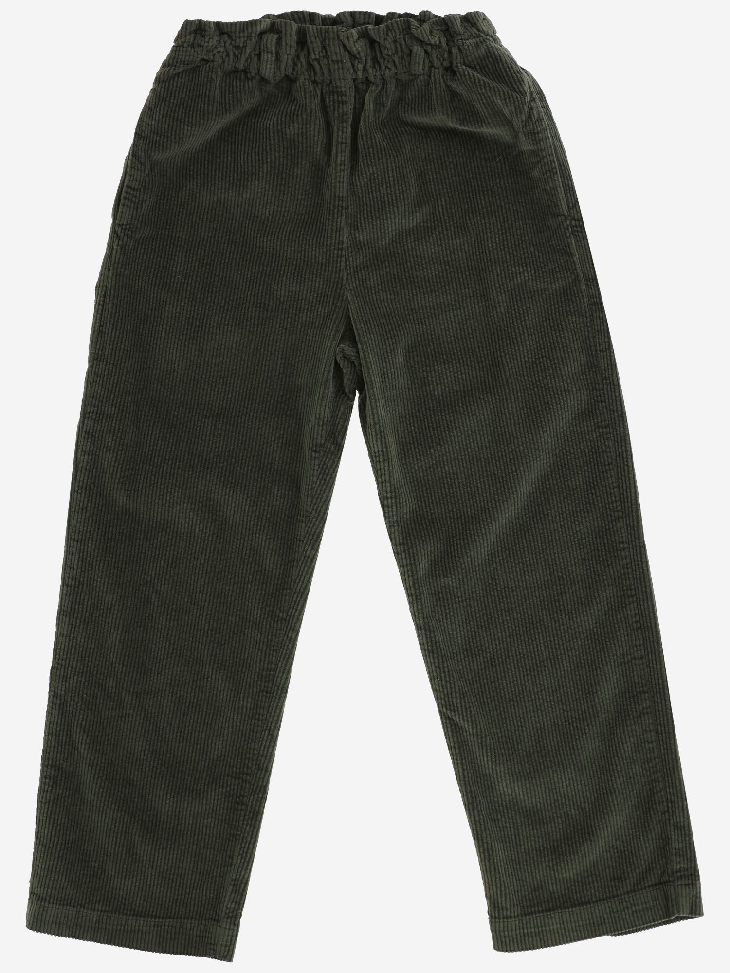 pantaloni in velluto a coste 04648001 301 BABE & TESS KIDS 
