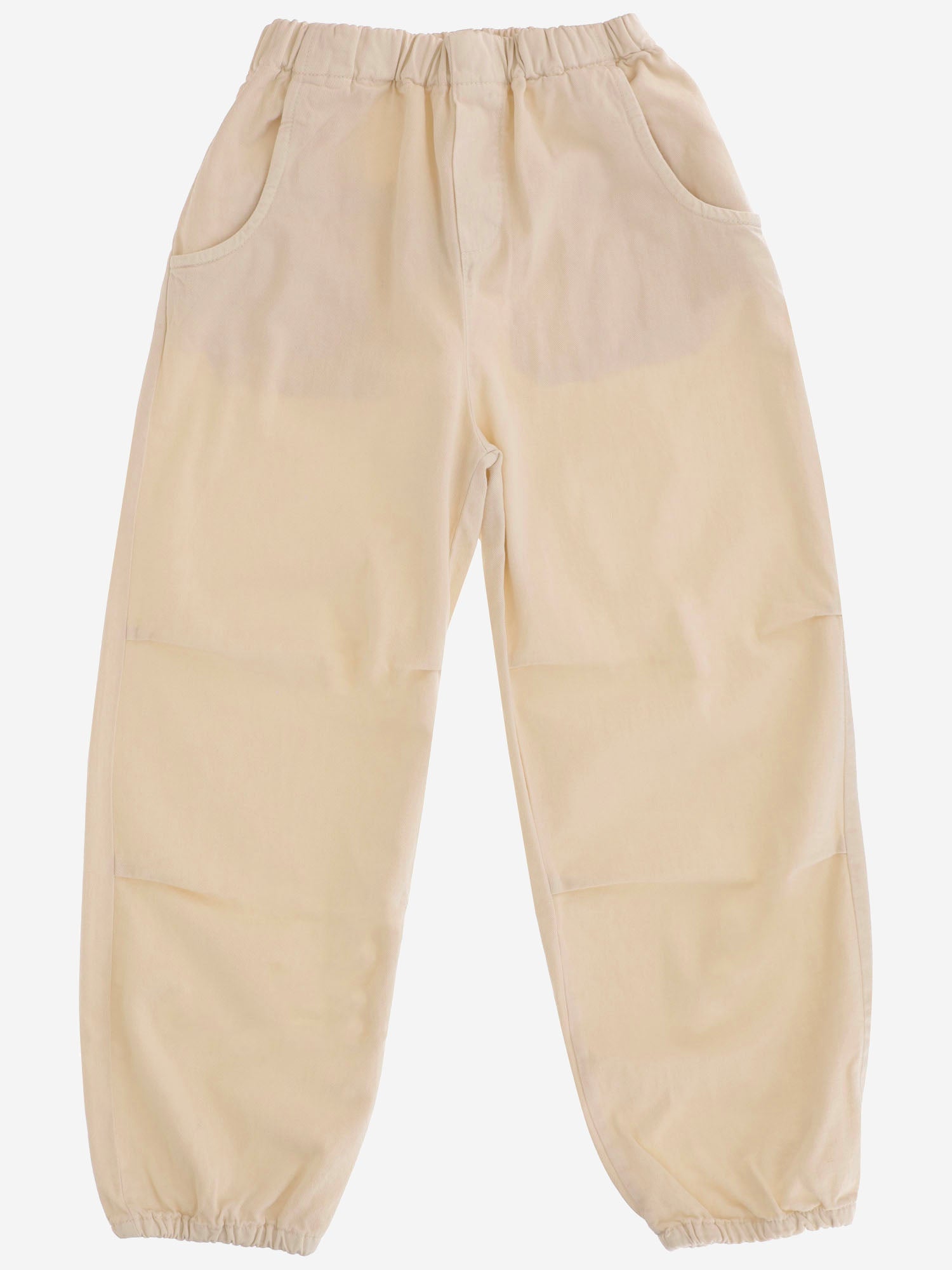 pantaloni in cotone stretch 04648006 049 BABE & TESS KIDS 