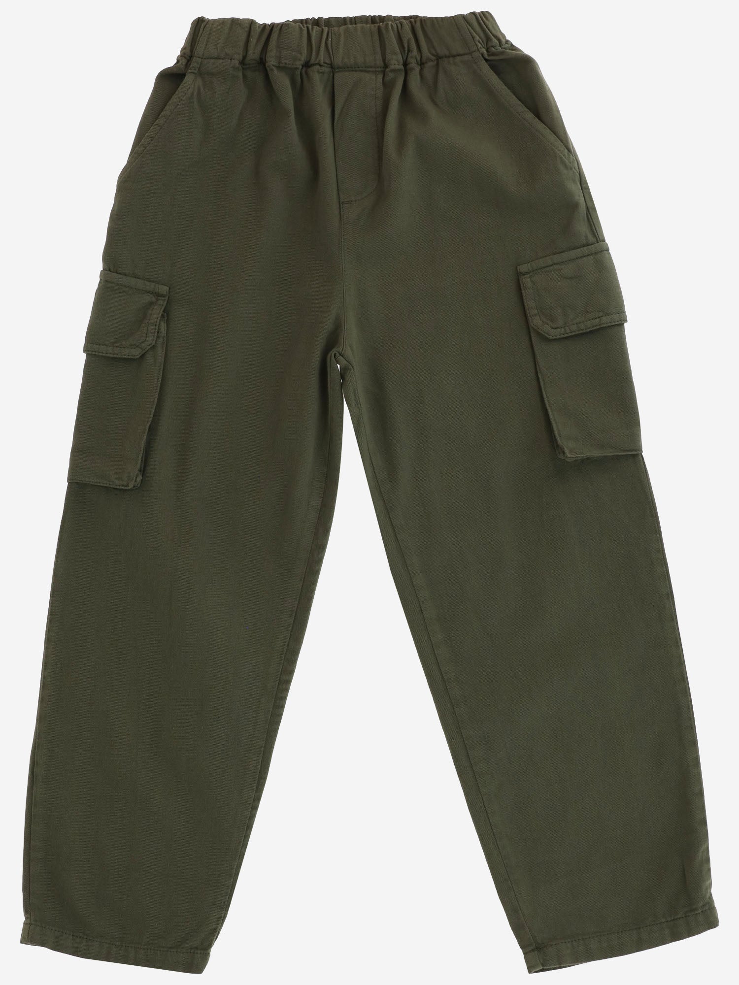 pantaloni cargo in cotone stretch 04648022 301 BABE & TESS KIDS 