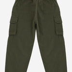 pantaloni cargo in cotone stretch 04648022 301 BABE & TESS KIDS 