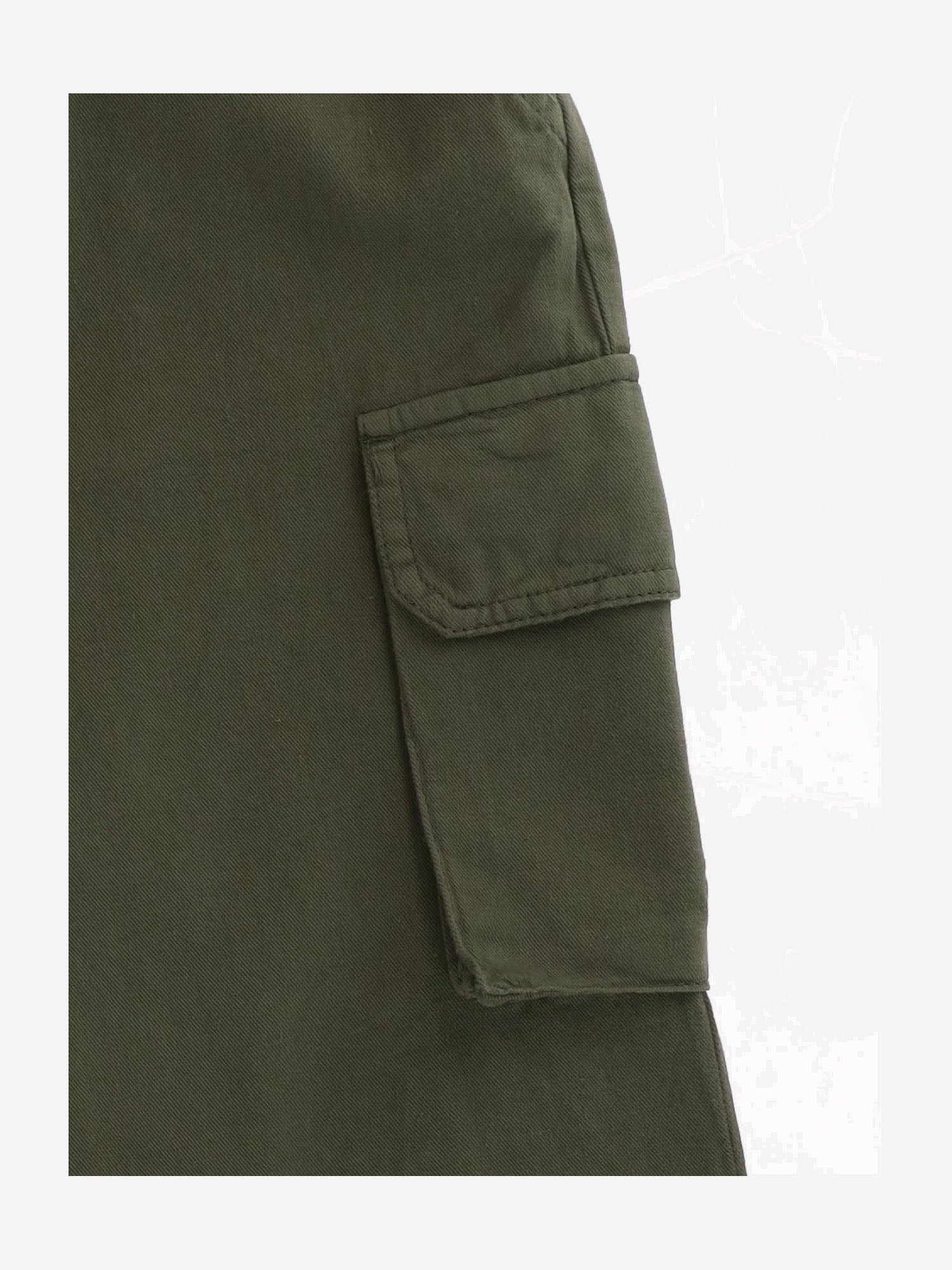 pantaloni cargo in cotone stretch 04648022 301 BABE & TESS KIDS 