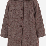CAPPOTTO IN MISTO LANA CON COLLETTO IN SHEARLING 11648051 091 BABE & TESS KIDS 