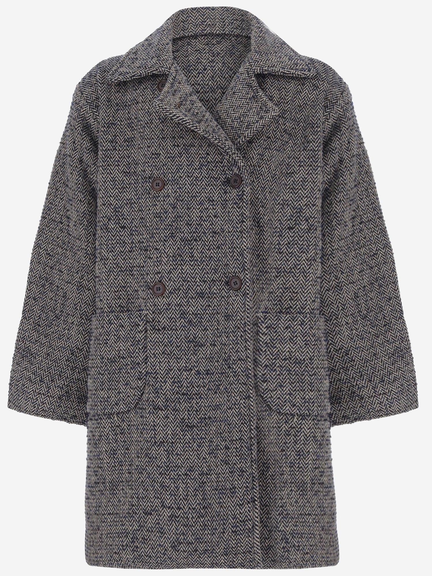 CAPPOTTO IN MISTO LANA CON COLLETTO IN SHEARLING 11648067 127 BABE & TESS KIDS 