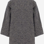 CAPPOTTO IN MISTO LANA CON COLLETTO IN SHEARLING 11648067 127 BABE & TESS KIDS 