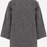 CAPPOTTO IN MISTO LANA CON COLLETTO IN SHEARLING 11648067 127 BABE & TESS KIDS 
