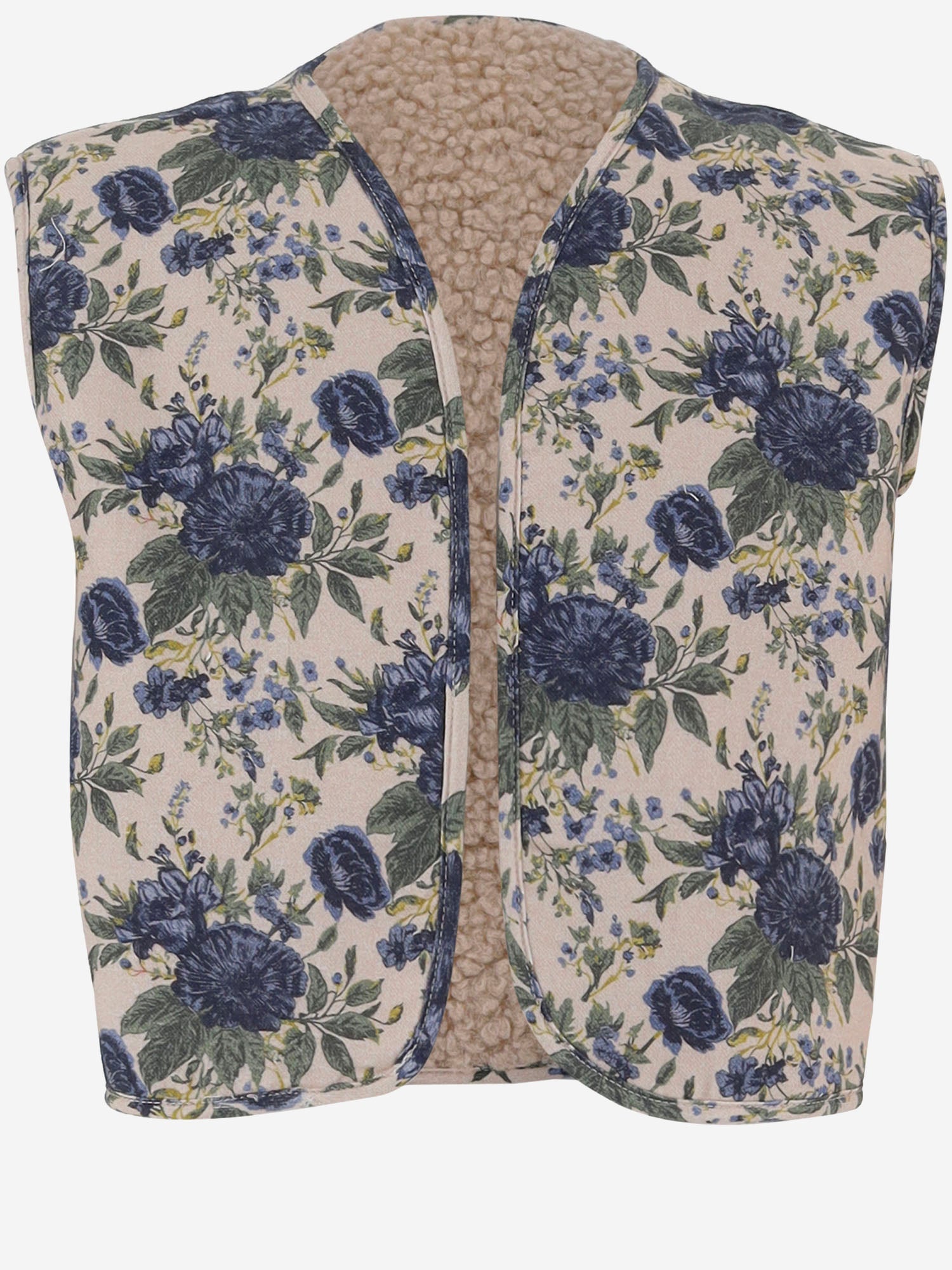 gilet reversibile in nylon 16648142 313 BABE & TESS KIDS 