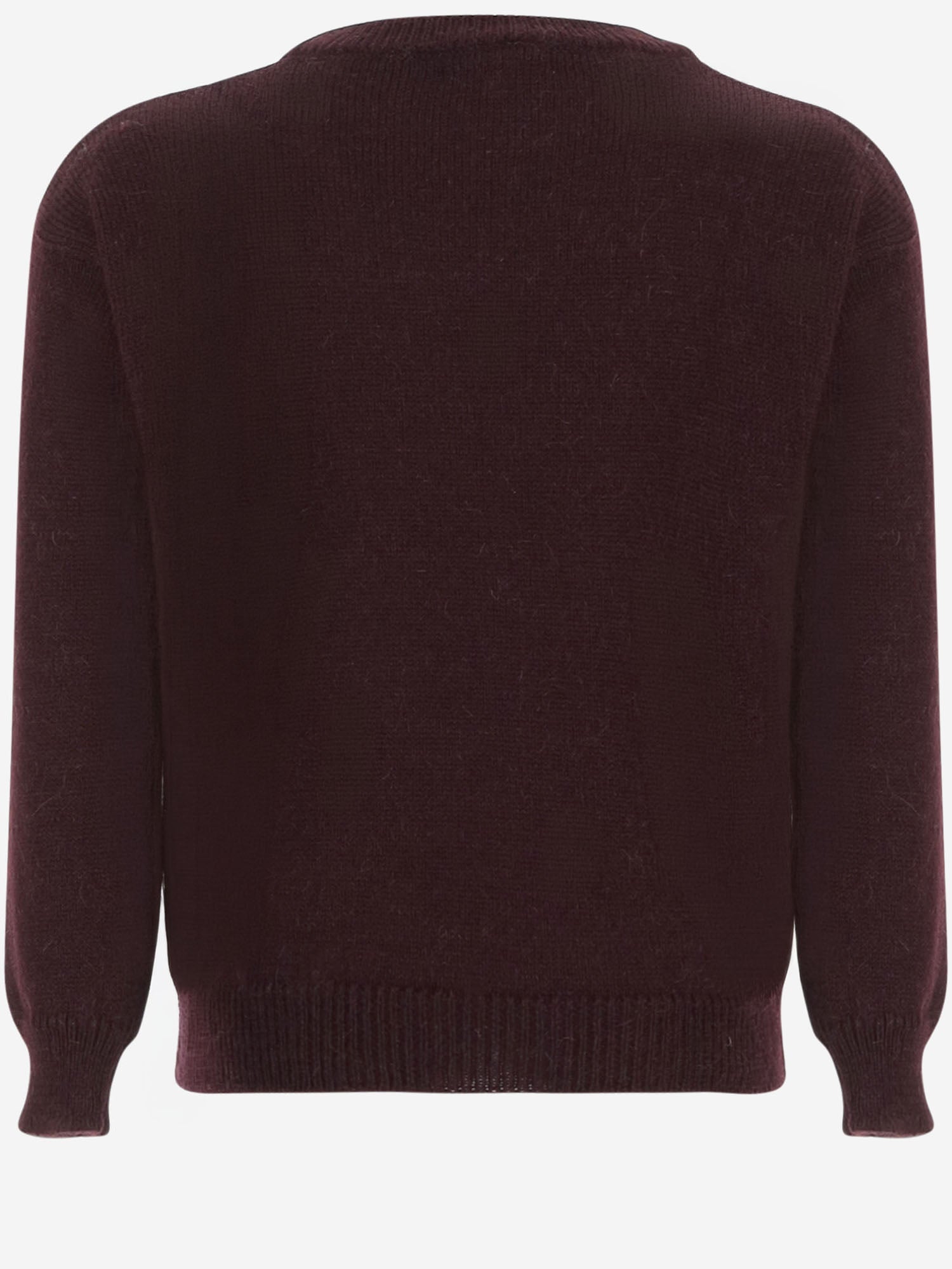 MAGLIONE IN MISTO ALPACA E LANA CON MOTIVO FLOREALE 59648117 091 BABE & TESS KIDS 