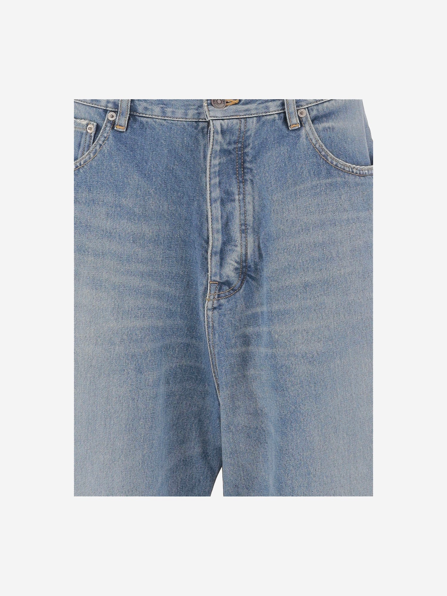 JEANS BAGGY IN DENIM DI COTONE 745213 TDW145002 BALENCIAGA 