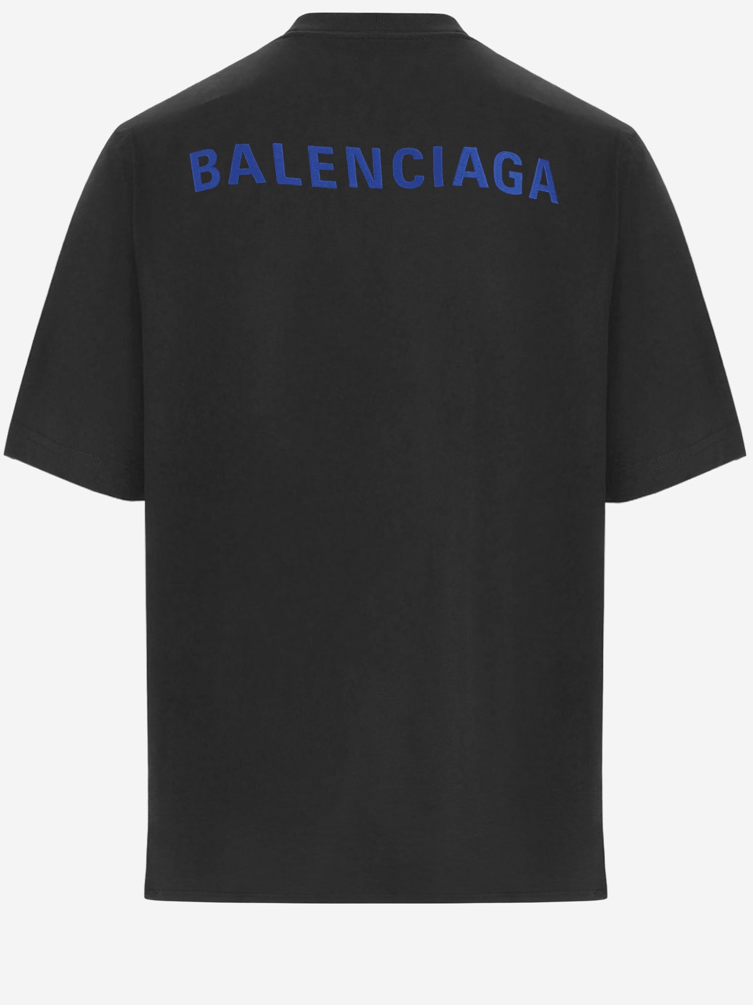 T-SHIRT IN COTONE CON STAMPA LOGO 764235 TTVJ18014 BALENCIAGA 