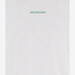 T-SHIRT IN COTONE CON STAMPA LOGO 764235 TTVJ19163 BALENCIAGA 