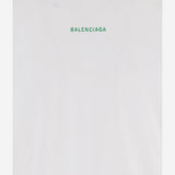 T-SHIRT IN COTONE CON STAMPA LOGO 764235 TTVJ19163 BALENCIAGA 