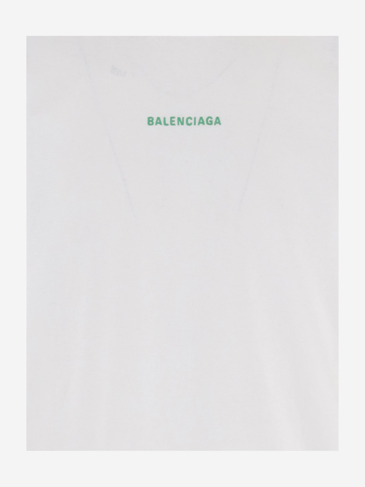 T-SHIRT IN COTONE CON STAMPA LOGO 764235 TTVJ19163 BALENCIAGA 