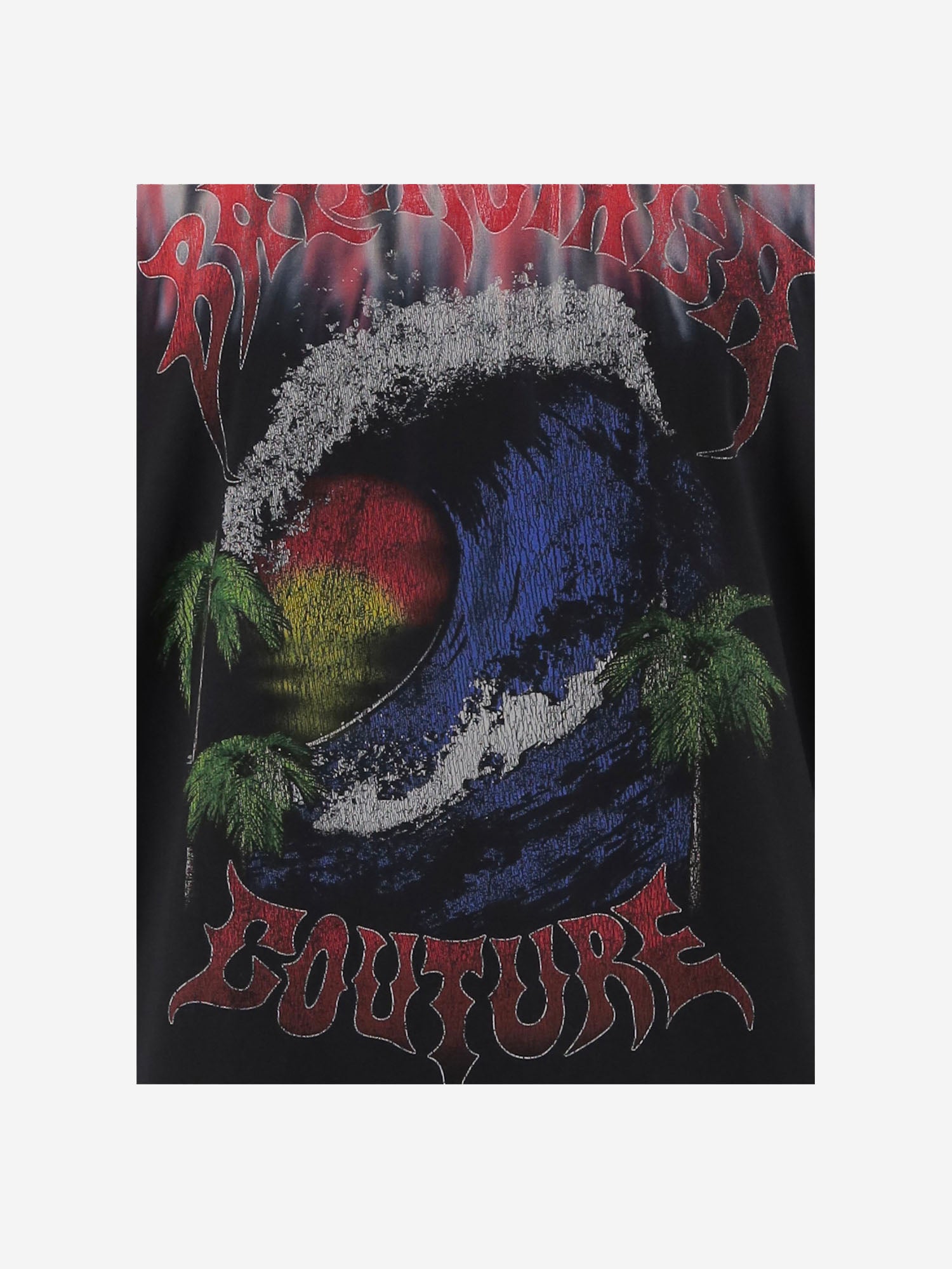 T-SHIRT IN COTONE CON STAMPA 764235 TUVP41000 BALENCIAGA 