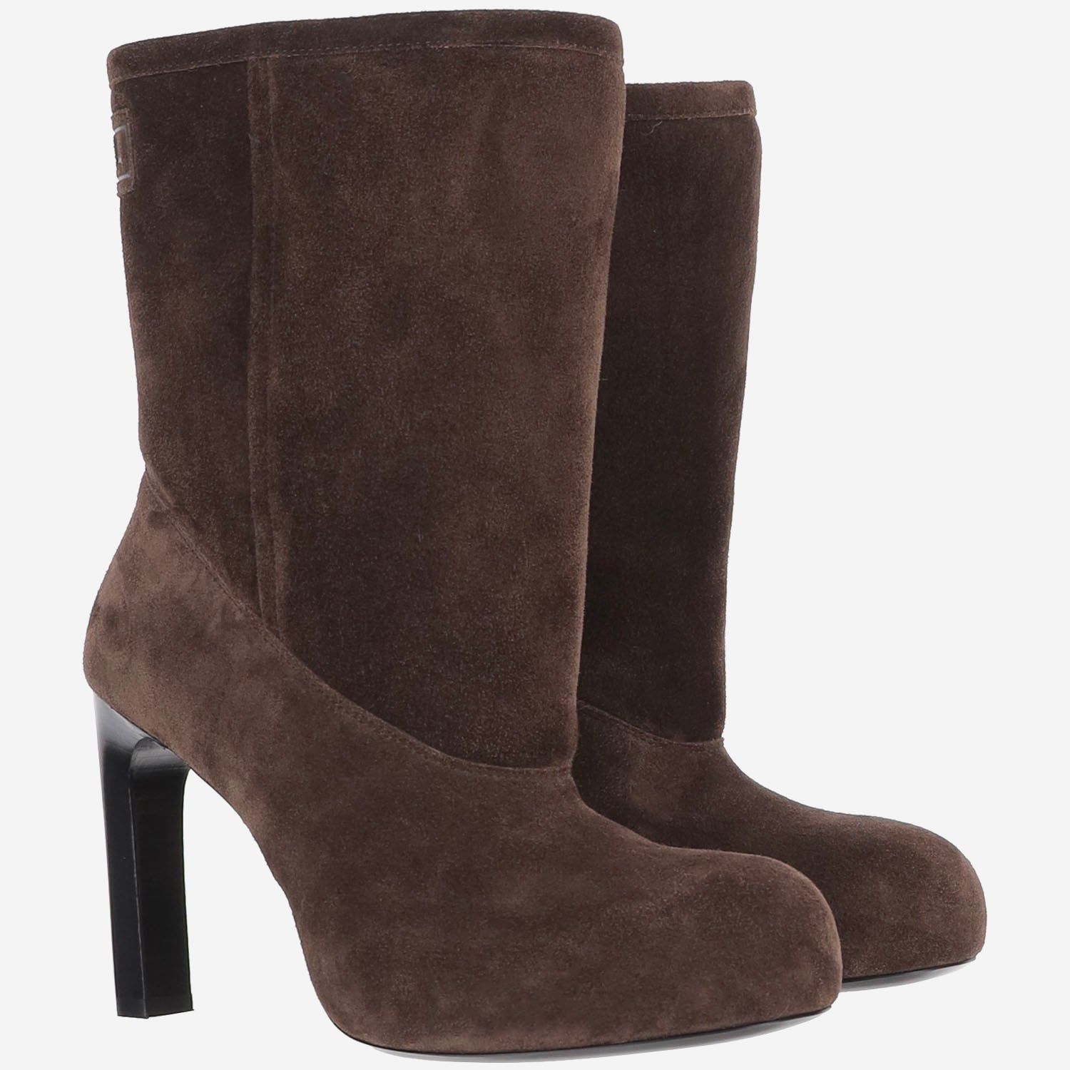 STIVALETTI FARGO IN PELLE SCAMOSCIATA 846237 WBFC12989 BALENCIAGA 
