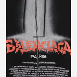 FELPA CON ZIP IN COTONE THE DOOR 850338 TUVQ91000 BALENCIAGA 