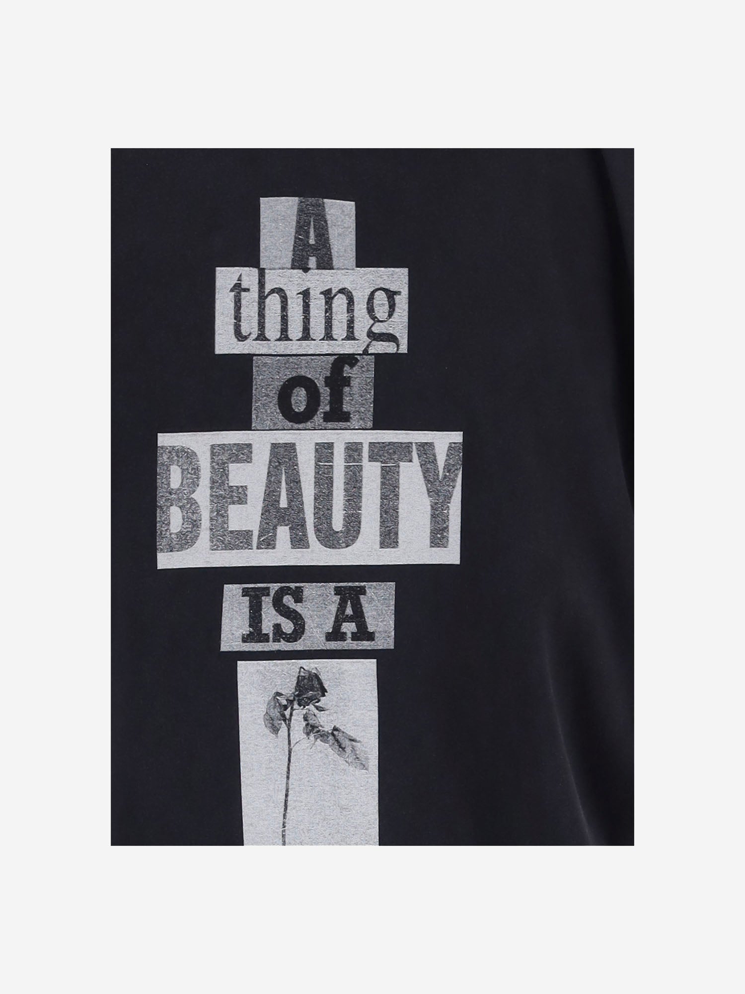 T-SHIRT IN COTONE CON STAMPA LOGO 850345 TVVK21041 BALENCIAGA 