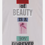 T-SHIRT IN COTONE CON STAMPA LOGO 850345 TVVK29012 BALENCIAGA 