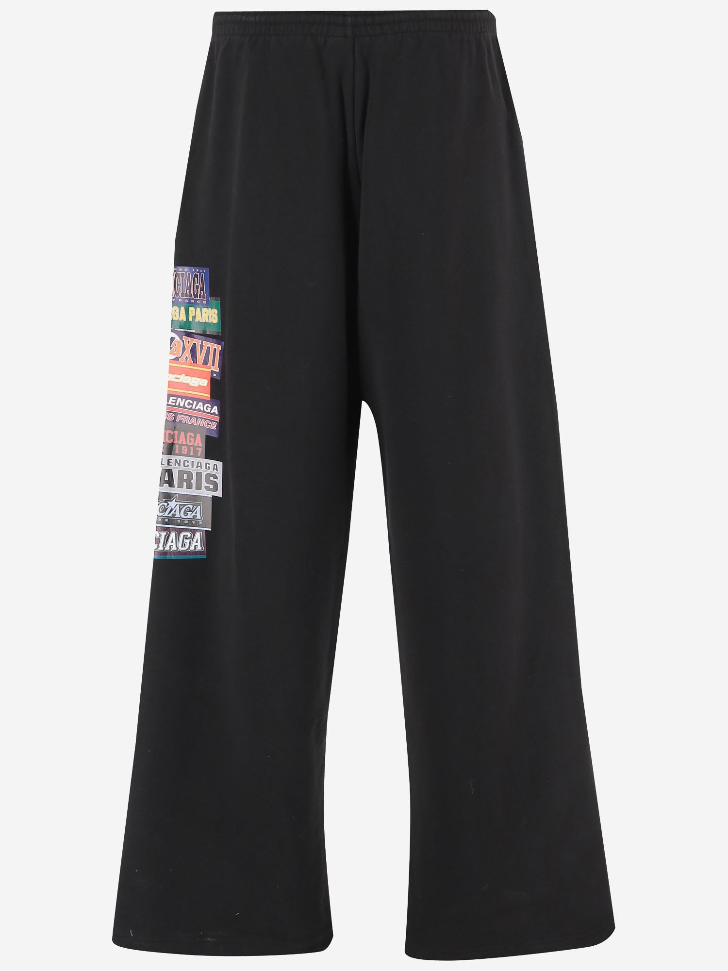 PANTALONI DA JOGGING BUMPER STICKERS BAGGY 871496 TUVS81000 BALENCIAGA 