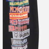 PANTALONI DA JOGGING BUMPER STICKERS BAGGY 871496 TUVS81000 BALENCIAGA 