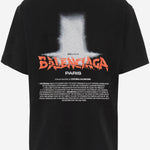 T-SHIRT THE DOOR OVERSIZE IN COTONE 871733 TUVO41000 BALENCIAGA 