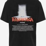 T-SHIRT THE DOOR OVERSIZE IN COTONE 871733 TUVO41000 BALENCIAGA 