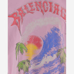 T-SHIRT IN COTONE CON STAMPA 871733 TUVP25701 BALENCIAGA 