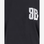 T-SHIRT GLITTER TAPE TYPE IN COTONE 871733 TVVE41000 BALENCIAGA 