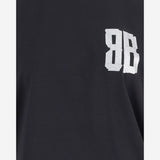 T-SHIRT GLITTER TAPE TYPE IN COTONE 871733 TVVE41000 BALENCIAGA 