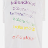 T-SHIRT IN COTONE CON STAMPA LOGO 871733 TVVK99000 BALENCIAGA 