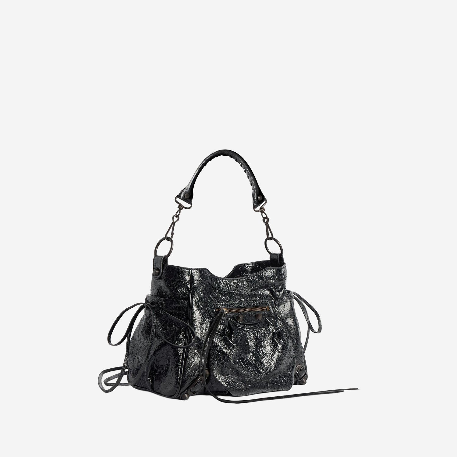Borsa Bucket Le City in pelle 876757 2ABEK1000 BALENCIAGA 