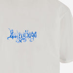 T-SHIRT IN COTONE CON STAMPA LOGO A0016U TUVQ49000 BALENCIAGA 