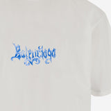 T-SHIRT IN COTONE CON STAMPA LOGO A0016U TUVQ49000 BALENCIAGA 