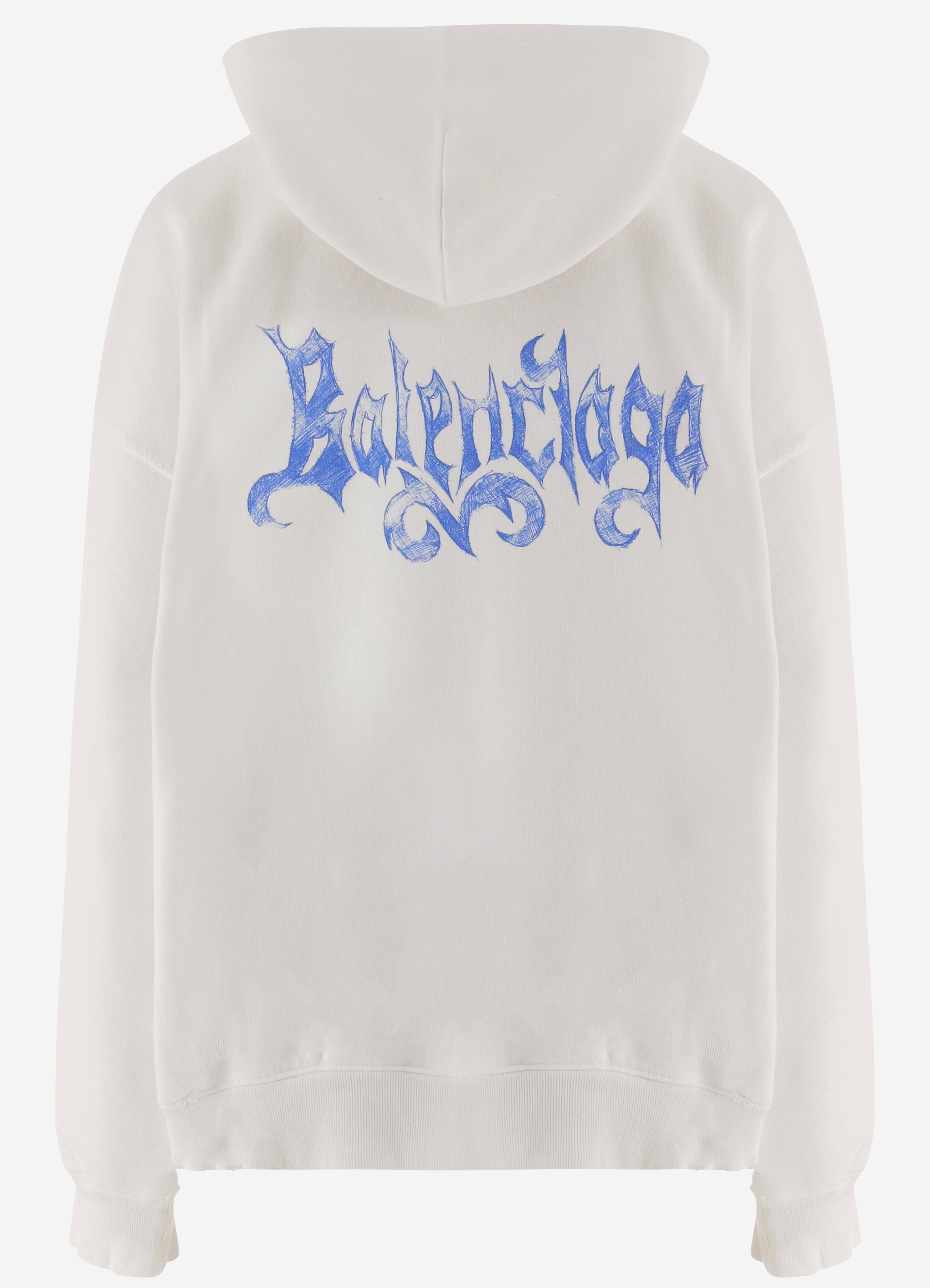 FELPA IN COTONE CON ZIP A0017W TUVT39000 BALENCIAGA 